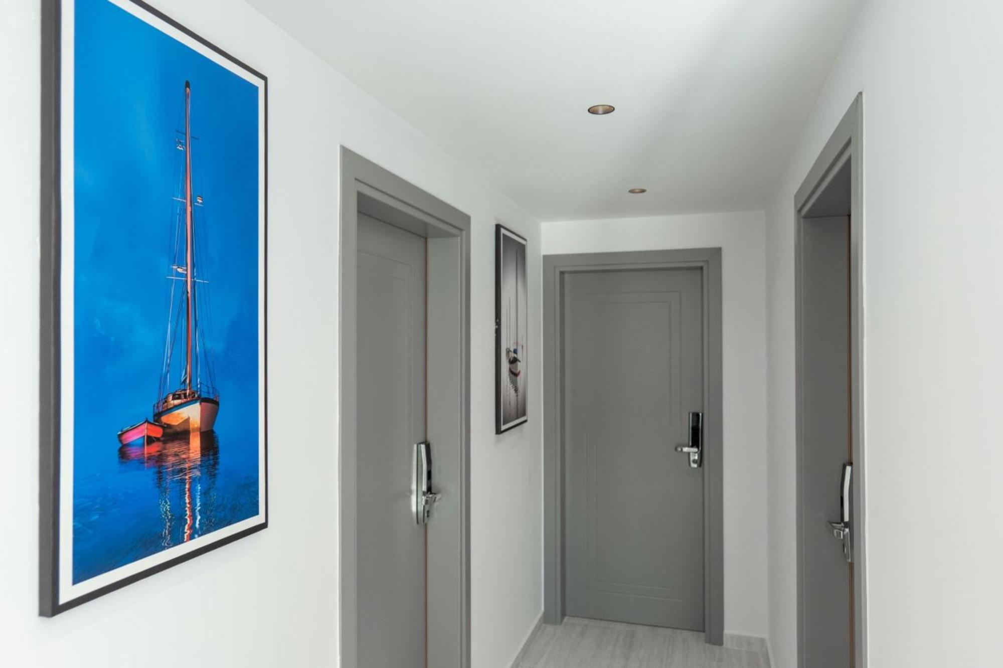 Aleksandra Apartments Sarande Bagian luar foto