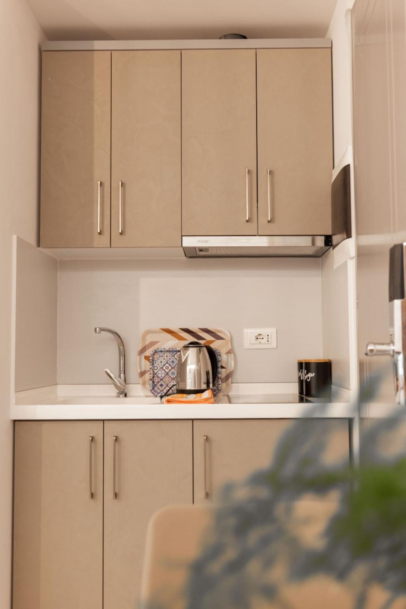 Aleksandra Apartments Sarande Bagian luar foto