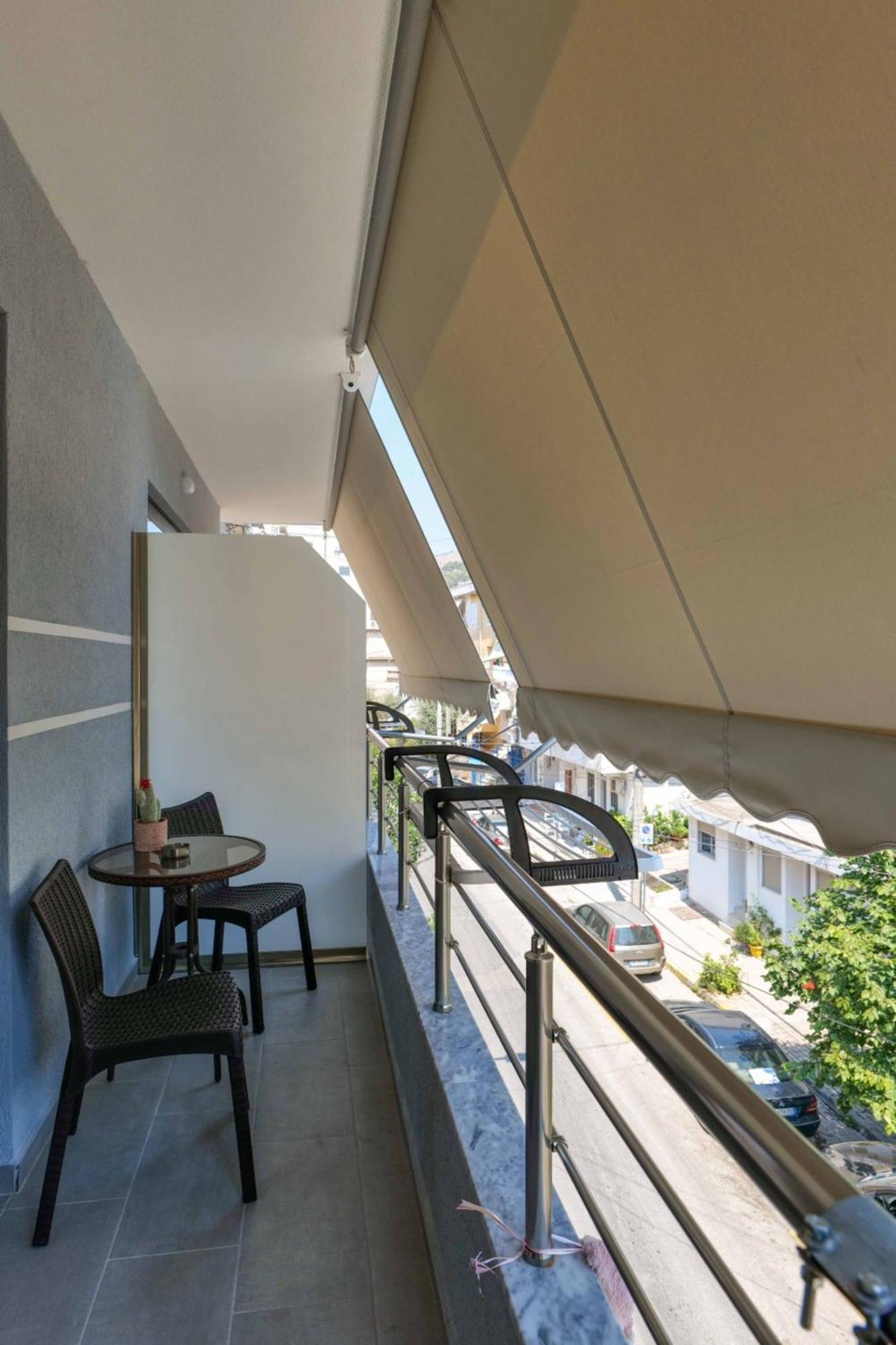 Aleksandra Apartments Sarande Bagian luar foto