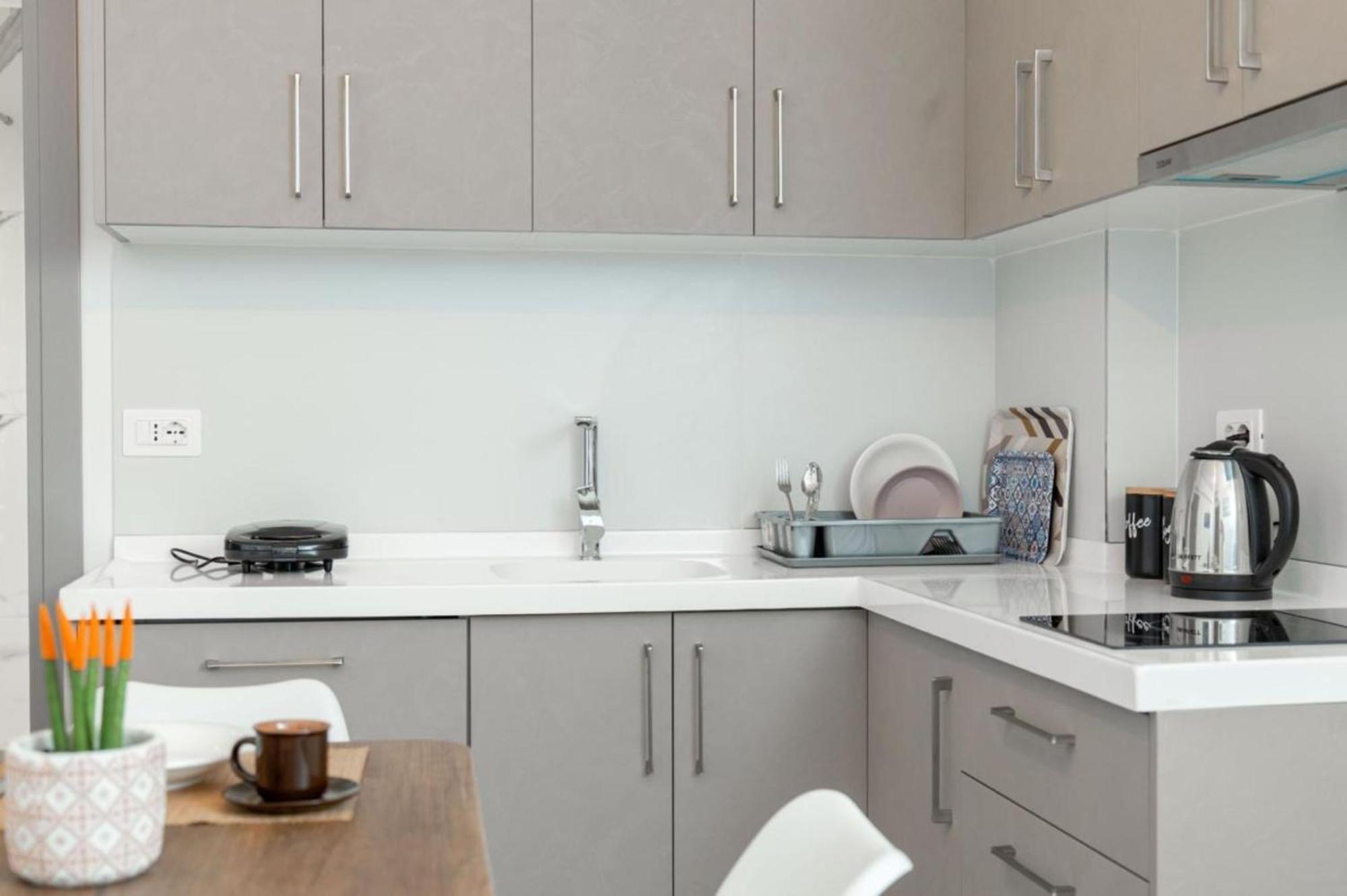 Aleksandra Apartments Sarande Bagian luar foto
